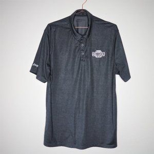 Nike Dri-Fit Golf Polo Snap-On Tools Black Mens L